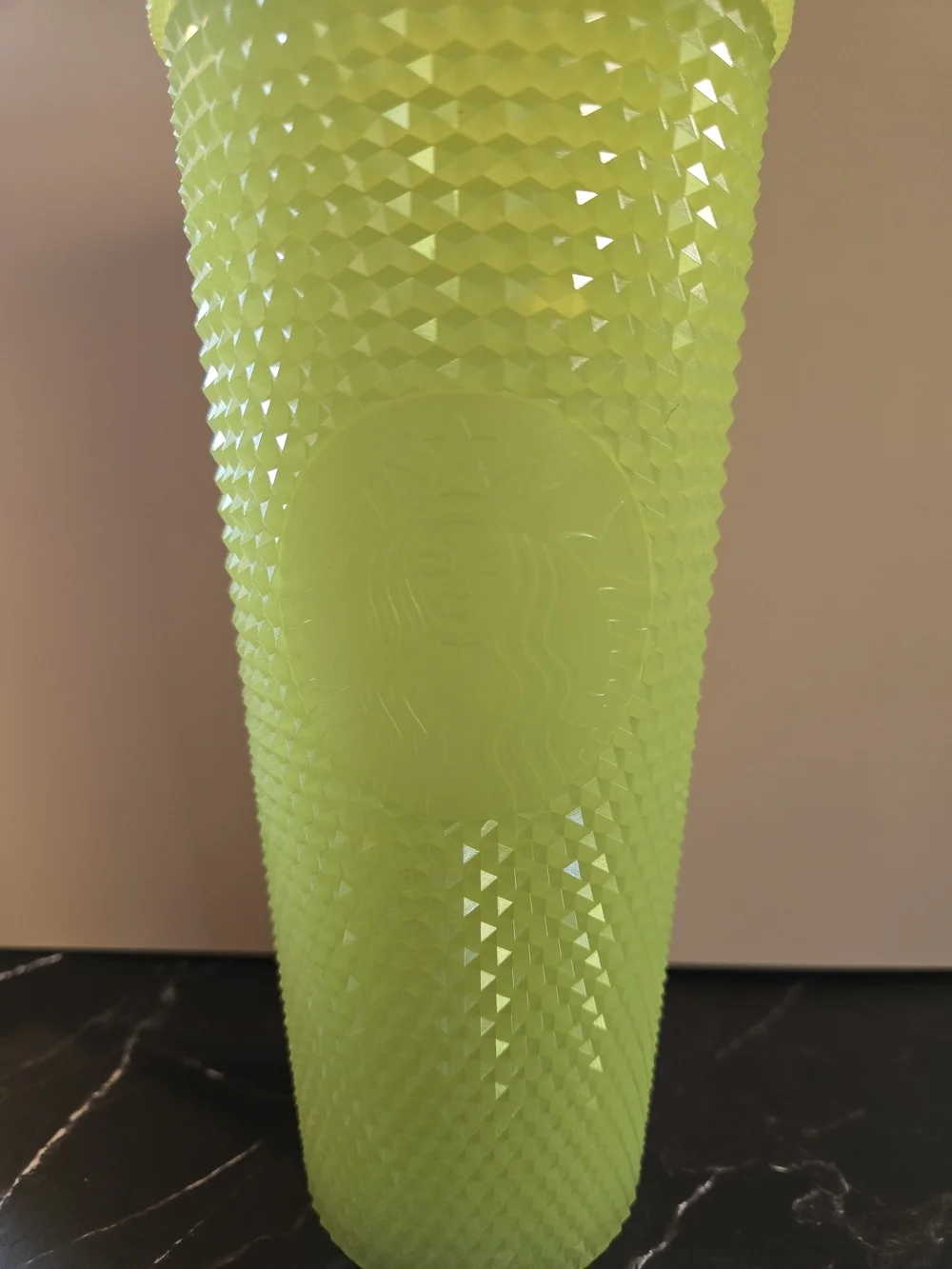 Starbucks Halloween 2022 Lemongrass Glow in the Dark Studded Venti Tumbler 24oz